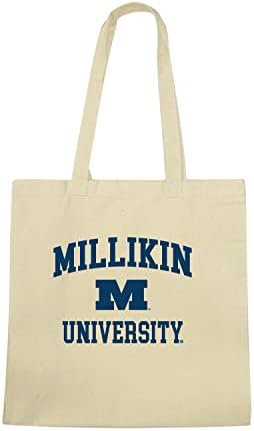 W Republic Millikin University Big Blue Seal College Tote Bag