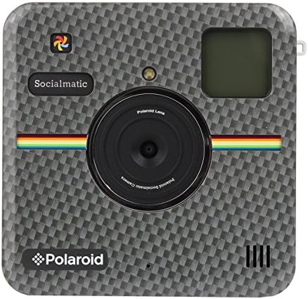 Placa frontal personalizada projetada para Polaroid para Polaroid SocialMatic - Lank Fiber de carbono brilhante