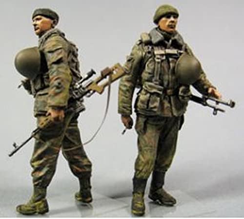 Goodmoel 1/35 Segunda Guerra Mundial Soldado Soldado Soldado Soldado Modelo Kit/Kit Miniature Uncampeled e não pintada/YH-5026