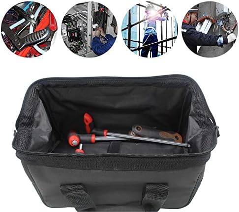 YGQZM Multifuncional à prova d'água Oxford Canvas Hand Tool Storage Transporte Bolsas de alicates portáteis Peças de hardware de kit de ferramentas de metal peças de hardware