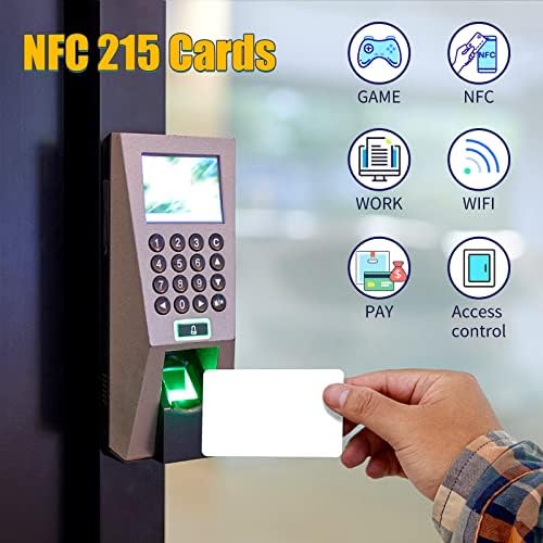Tags NFC de 40 pacotes NTAG215 NFC Cards White PVC Blank IC Cards com tagmo e amiibo 504 bytes-impressão de superfície compatível com telefones e dispositivos NFC