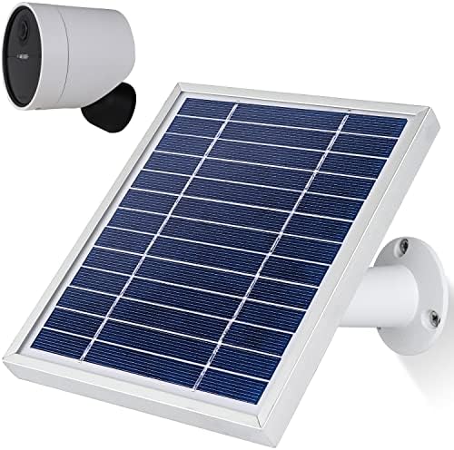 Painel solar de Itodos para câmera externa simplisafe, cabo de carregamento de energia externo de 11,8 pés e montagem ajustável, material