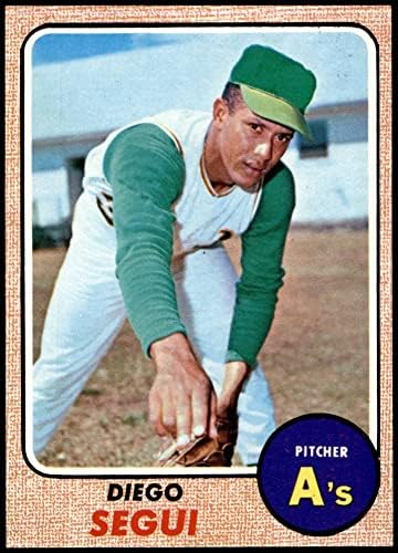 1968 Topps 517 Diego Segui Oakland Athletics NM/MT Athletics