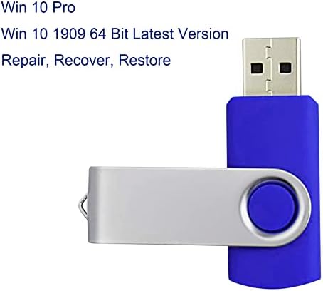 Melancon USB para Win 10 mais recente versão 1909 64 BIT Instale Recupere Reparar Restauração BOOT USB Flash Drive. Correção