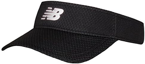 New Balance Performance Adult Sport Visor Headwear, preto, tamanho único