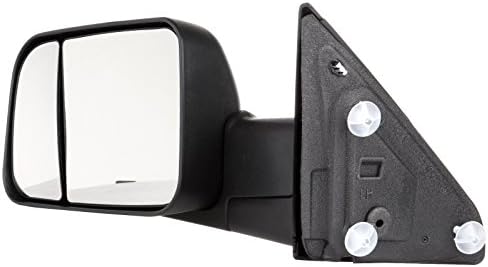 Espelhos de reboque de Scitoo Fit 09-15 para Dodge for Ram 1500 2500 3500 Black Par Mirrors Trowview com dobramento manual