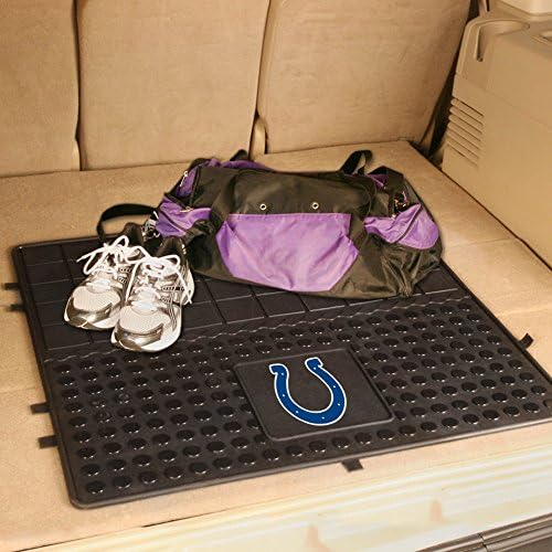 Fanmats 9990 Indianapolis Colts Back Row Utility Car tapete - 1 peça - 14in. x 17in., All Weather Protection, Universal Fit, Logo