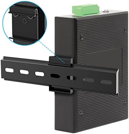 Intellinet 4-Porta Gigabit Ethernet Poe ++ Switch com 2 portas SFP-95W por porta, orçamento de Poe 240W, alojamento de metal
