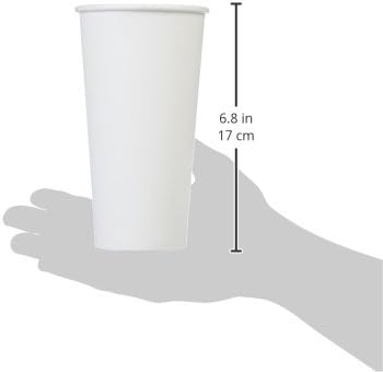 Basics Paper Cup, 8 oz, 1.000 contagem