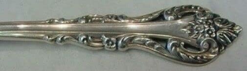 Obra -prima de prata da internacional Sterling Silver Olive Spoon Pierced Custom