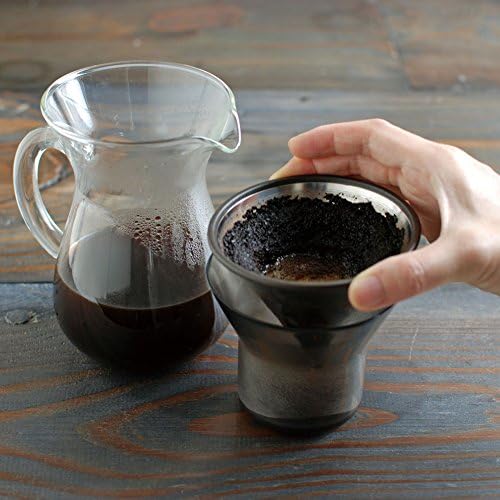KINTO 300 ml de café cenafe conjunto com filtro de aço inoxidável