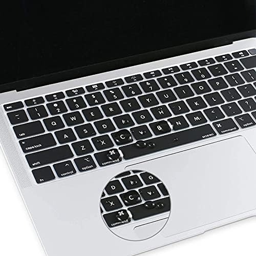 Mosis Teclado de teclado compatível com MacBook Air 13 polegadas 2019 2018 Lançamento A1932 Retina Display com ID de toque, pele
