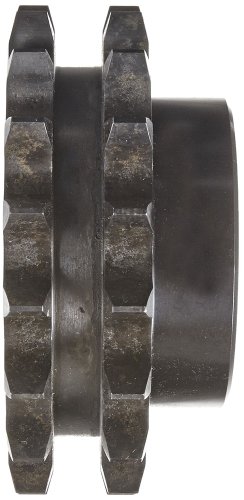 AMETRIC® 2042B20 ISO 08B-2 SPROCKET 20 dentes 86,5 mm O.D. , 66 mm de cubo diâmetro, 38 mm de largura total, 020 dentes,