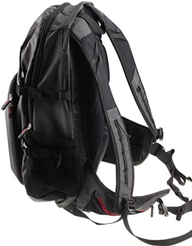 Backpack da câmera de ação da Navitech e kit de combinação de acessórios de 18 em 1 com cinta de tórax integrada compatível com