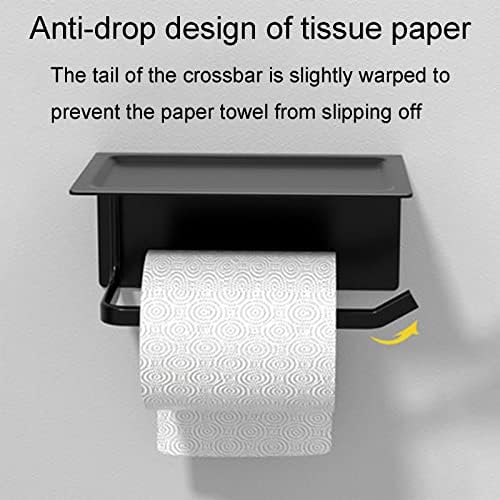 Roll Paper Holder Punch sem higiênico caixa de lenços de papel banheiro doméstico papel higiênico papel pendurado na parede do