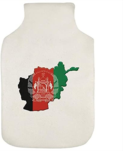 Azeeda 'Afganistan Country' Hot Water Bottle Bottle
