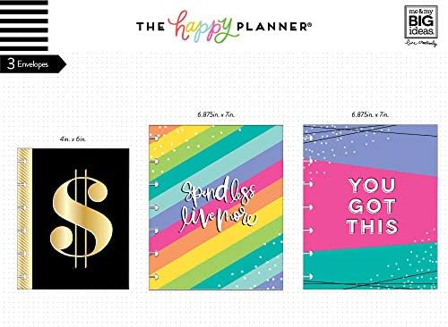 The Happy Planner - Snap em Envelopes - Orçamento