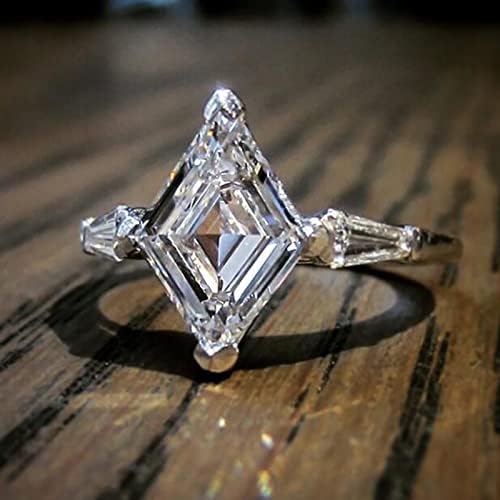 2023 anel de diamante para mulheres de jóias anel de noivado presentes 24 anéis brilhantes