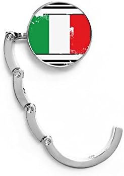 Itália nacional bandeira mark mark tabela de mesa gancho decorativo Extensão dobrável cabide dobrável