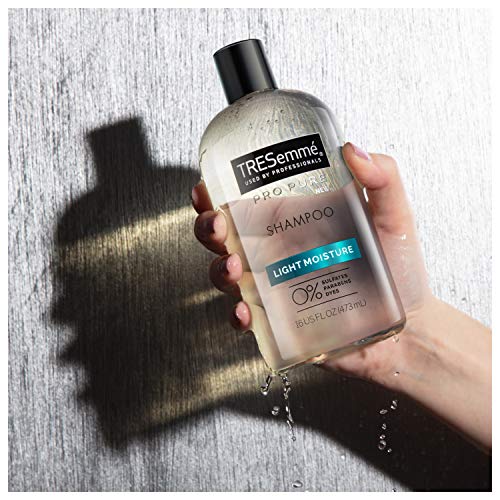 Tresemmé Pro Pure Shampoo para umidade diária Luz de umidade livre de paraben