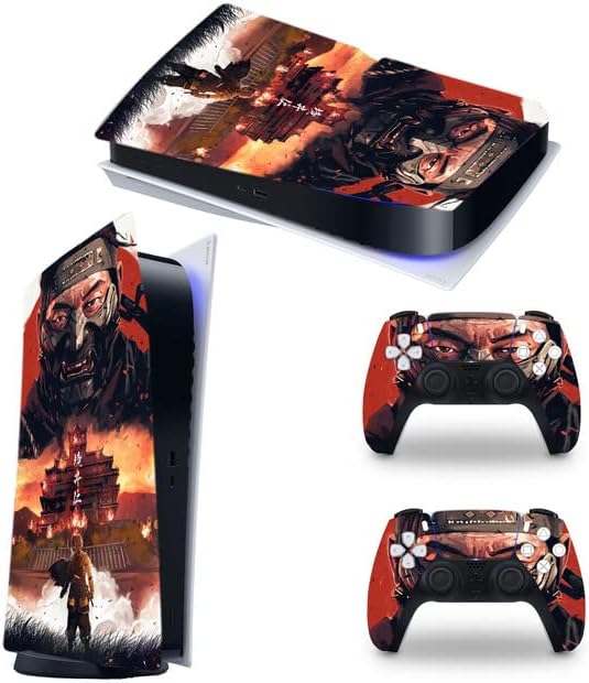 WAR JAPAN-PS5 SKIN Disc Edition Console e Acessórios de controlador Cobrar skins de skins para PlayStation 5