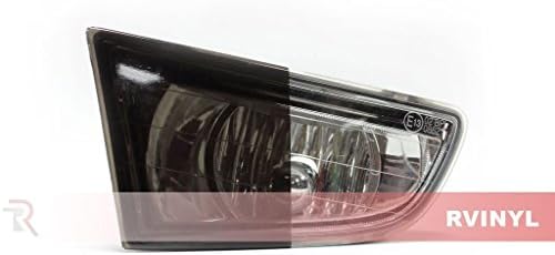 Rvvinyl RTINT Capas de tonalidade do farol para Chevrolet Camaro 2010-2013 - Blackout Smoke