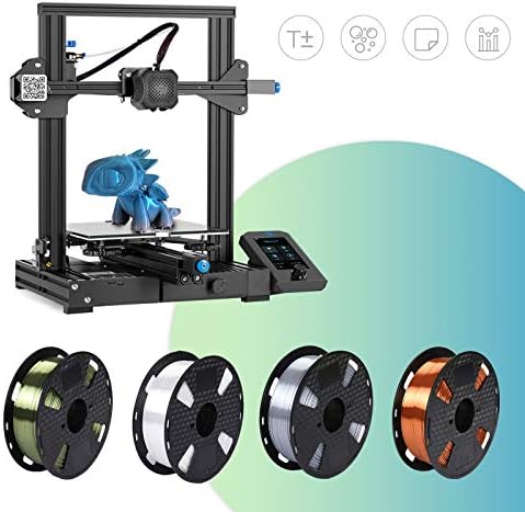 Filamento da impressora 3D de Kehuashina 1,75 mm 1kg de material de impressão 3D Fit A maioria da impressora FDM + - 0,02
