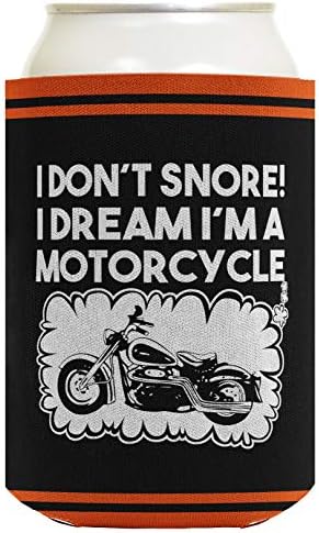 Presentes engraçados de motociclistas Eu não ronco eu sonho, sou uma motocicleta 2-pacote pode refrigeração de refrigeres multi