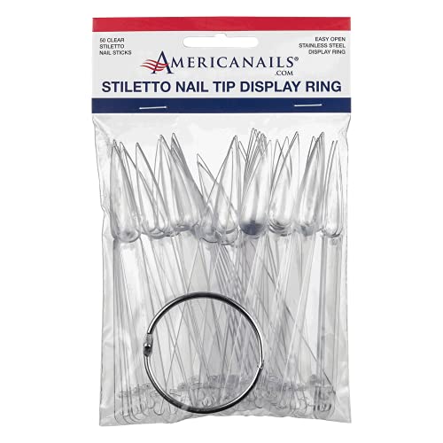 Americailils STILETTO UNIG DIP Display Ring 50ct