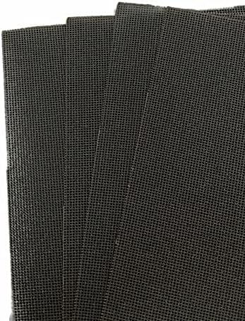 Abrasivos Sungold 89423 Tela de malha 120 lençóis de lixamento de carboneto de silício de grão 20/manga, 9 pol. X 11 pol.