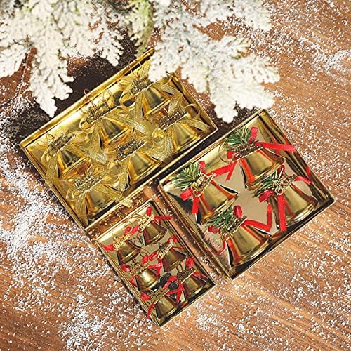 Perto de decoração de árvore de Natal de perto de pingente de plástico pendente de pingente de ouro de ouro pingente como decorações