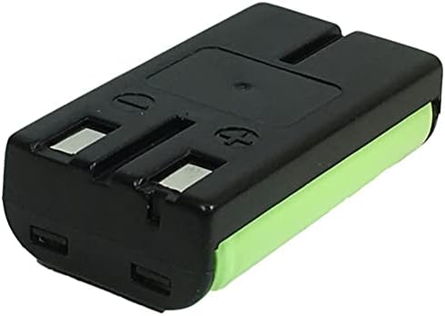 Baterias de telefone sem fio digital Synergy, trabalha com Panasonic KX-TG1050 Phone sem fio, o combo-pacote inclui: 5 x baterias
