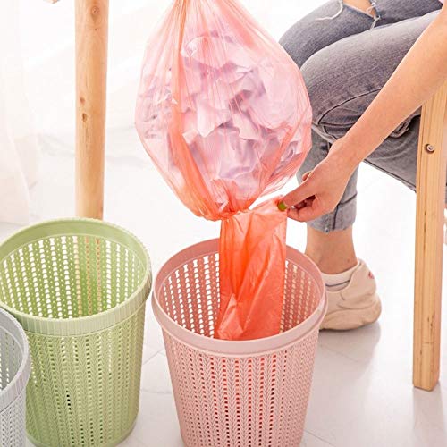 Lata de lixo, lata de lixo, lixo plástico redondo lixo pode ser criativo de lixo de círculo de pressão da cozinha