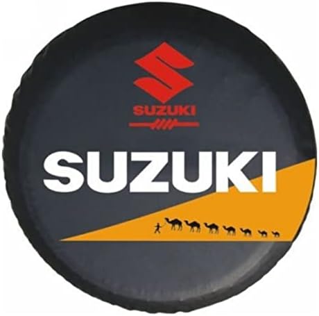 Compatível com a capa de pneus Suzuki Spare | Tampa da roda sobressalente | Protetor de bolsa de armazenamento à prova d'água à prova de poeira para Grand Vitara XL-7 Samurai SX4