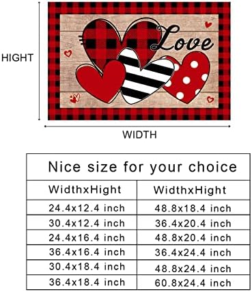 Love Fish Tank Sticks Papel de parede PVC Background Aquarium Decoration for Fish Tank Background 18.4x30,4 polegadas Colorido Love Hearts Retro Planks de madeira xadrez xadrez