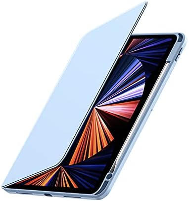 Caixa de rotação de Leijue para iPad Air 5/4 10,9 /iPad Pro 11 2021/2020/2018, 360 rotação híbrida transparente tampa traseira com