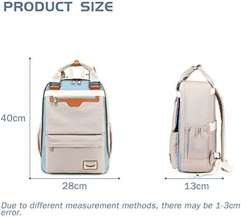 MYHOZEE Laptop Mochila 15,6 polegadas, mochilas estéticas da faculdade para mulheres mochilas de viagem à prova d'água