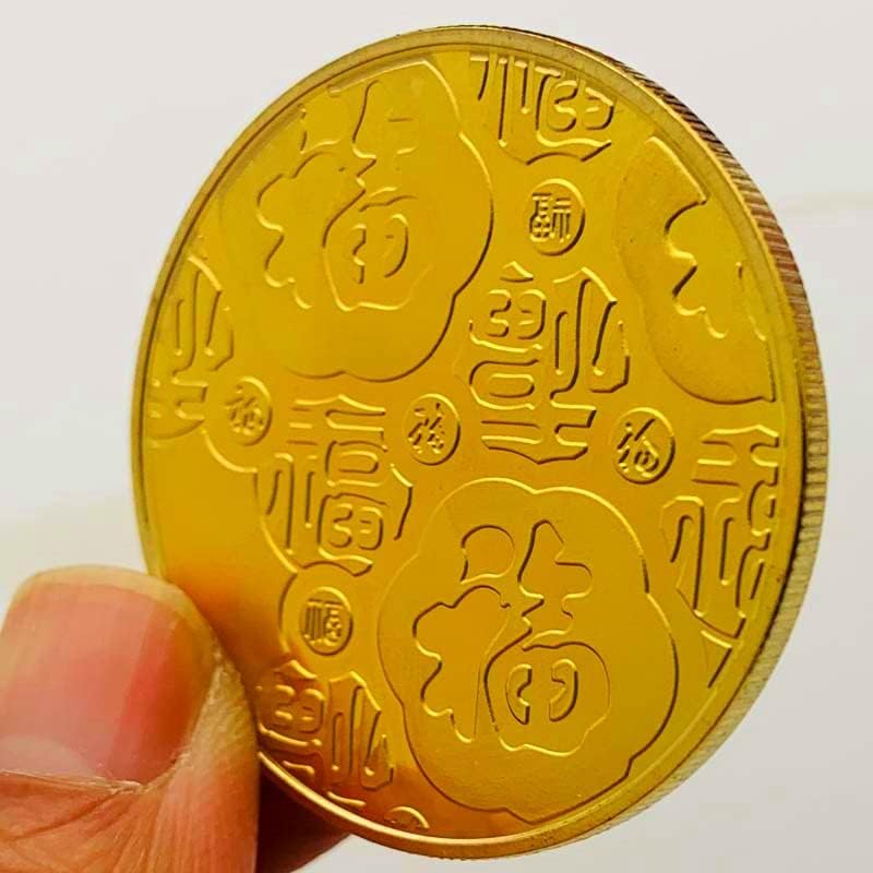 Grande Exposição Hongtu Eagle Gold Medalha Craft Gold Coin Animal Great Wall Coin Coin Comemoration