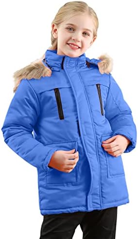 Garoto menino meninas meninas de inverno Casaco espessa com jaqueta com capuz com capuz