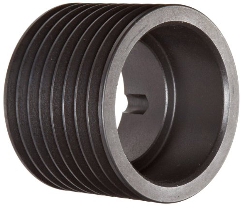 TL SPB300X8.3535 METRIC AMÉTRICA 300 mm de diâmetro externo, 8 ranhura spb/17 polia/roldana de correia em V de ferro fundido dinamicamente equilibrado, para 3535 bucha de trava de cone,