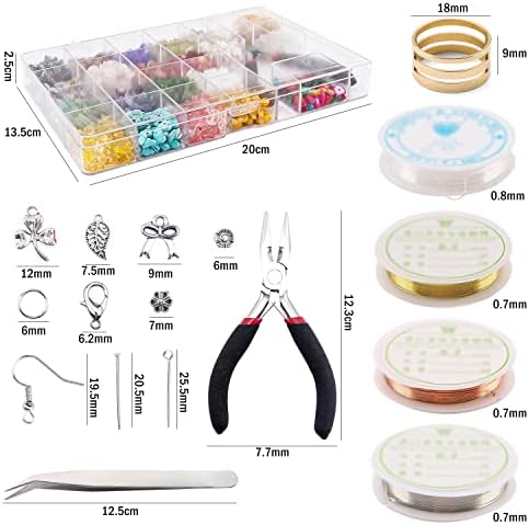 Dloett Gemstone Jóias Fazendo Kit Irregular Chips Pedras Brinadas Rios de Cristal Retalhados para Decoração Artesanato