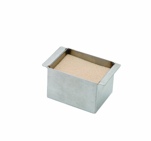 Thomas 949378 Banho de areia em aço inoxidável, 3,75 Comprimento x 8-51/64 Largura x 2,5 de altura, para 3 Block Dry Block Heater
