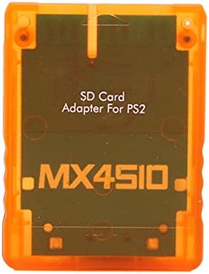 Zunate PS2 MX4SIO SIO2SD Adaptador do leitor de cartão, substituição estável de substituição estável mx4sio tf adaptador