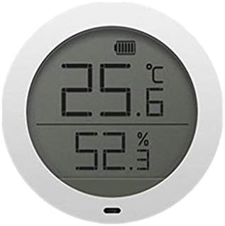 XJJZS Termômetro de higrômetro digital, monitor de umidade do termômetro interno, medidor de medidor de umidade de temperatura, com indicadores de conforto
