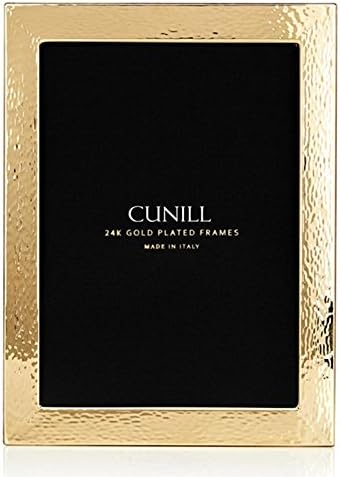 CUNILL 8879G 24K GOLD BLATED HAMMERED 8X10 Frame