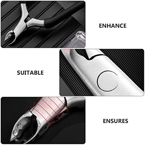 BALUUE 2 PCS Cutícula Cuttador Cuttilhe Cutticle unhas pele Clippers Cutticer Clippers para unhas Cutícula de beliscões