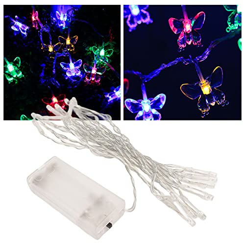 Luzes de cordas LED de 3 metros, 20 luzes de corda decorativa colorida e colorida para festival de Natal