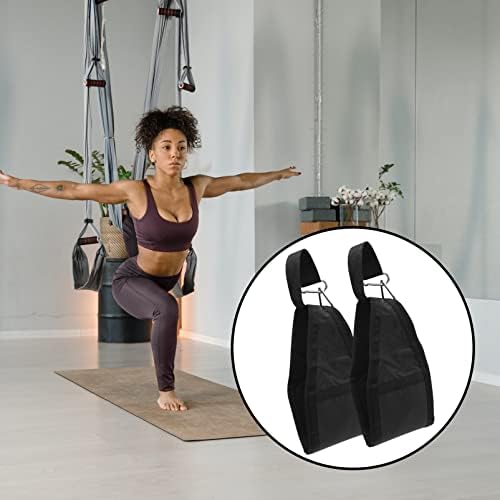 Inoomp 2pcs ablings tlings para travar barra pendurada fitness raiser com o ring em aço de aço rápido suporte de braço acolchoado