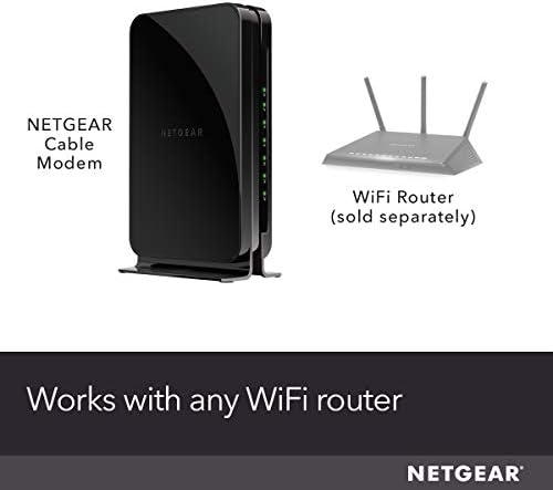 Modem de cabo NetGear com voz CM500V - para Xfinity by Comcast Internet & Voice | Suporta planos a cabo até 300 Mbps | 2 linhas
