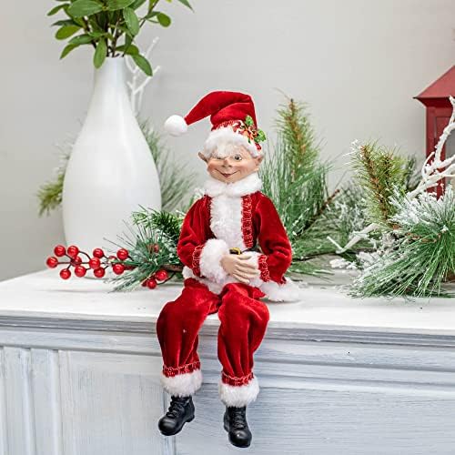 RAZ importa Happy Hollydays 16 Elf Posable